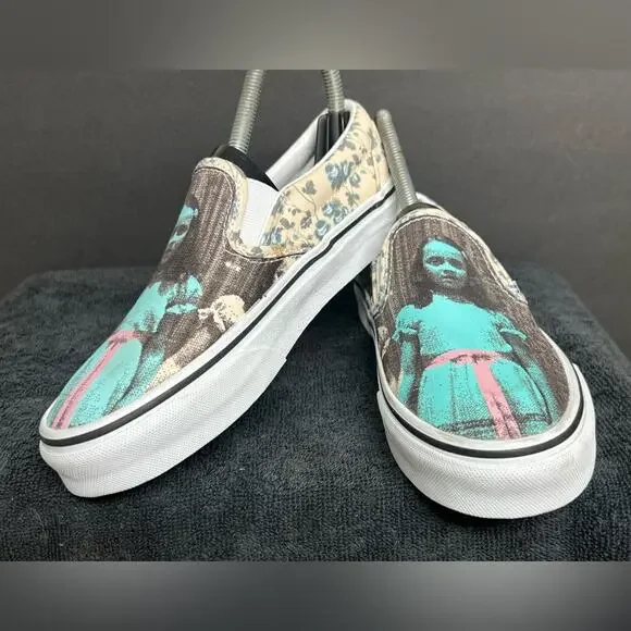 Vans x Horror The Shining Slip-On Shoes Men's 4 Women's 5.5 RARE - Picture 4 of 10
